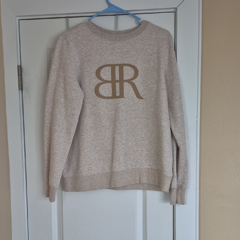 Beige Logo Sweater